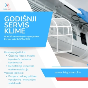 Redovan godišni servis klime